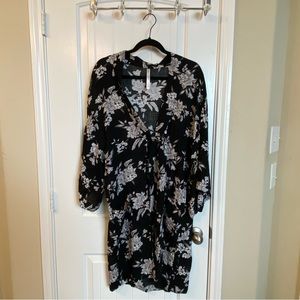 Spiritual Gangster Floral Kimono